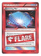 Jamming Net Team Flare Hyper Gear 98/119 Holo Rare Phantom Forces Pokemon MP