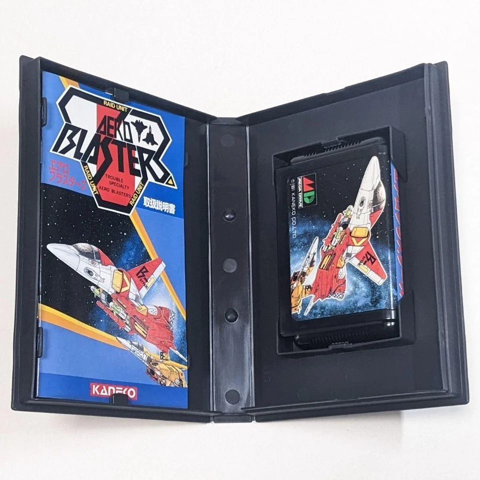 AERO BLASTERS Mega Drive GENESIS MD SEGA MEGADRIVE "good" Japan Used - Image 4 of 4