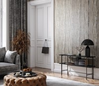 Eur 4,69/Qm / Tapete Marburg 35159 Naturstein Marmor Titan GläNzend