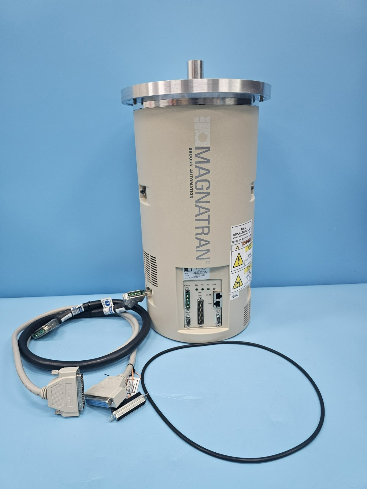 BROOKS AUTOMATION 201600-01-0038 , MAGNATRAN 7 WAFER TRANSFER ROBOT /W CABLES