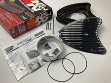 Kn 66-5080f Left Side Performance Air Cleaner For Dual Quadrajet Carburetors