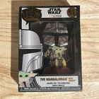 Funko Pop Enamel Pin The Mandalorian w/ Grogu SE Star Wars Yoda Special Edition