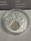 1 Oz Silver Footsteps Of Jesus
