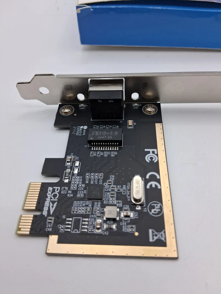 Realtek Chipset Gigabit PCI Express Ethernet Network Interface Card with Low ... - Image 4 of 4