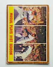 1962 Topps - Action Card Stan Musial #317