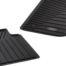 Original Audi A6 C9 Avant Gummimatten Gummifußmatten Set vorne + hinten