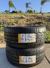 Set Of Two Brand New 24535zr20 95y Pirelli P Zero Tires 2453520