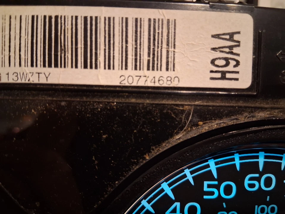 ✅ 09-13 Silverado Sierra conjunto de instrumentos velocímetro 254756 milhas - Imagem 2 de 3