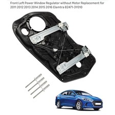 Front Left Power Window Regulator w/out Motor Hyundai Elantra 2011-16 824713Y010