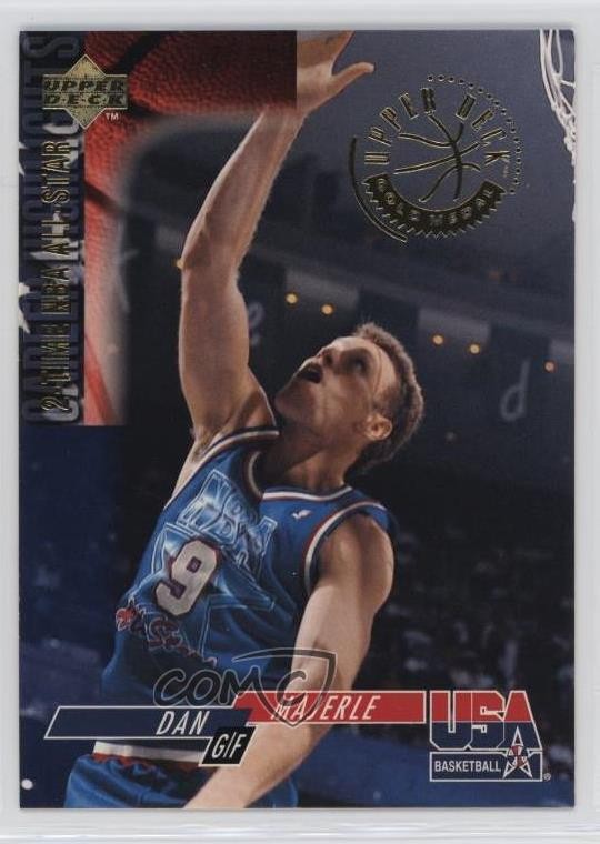 1994 Upper Deck USA Basketball Career Highlights Gold Medal Dan Majerle #33 11pj