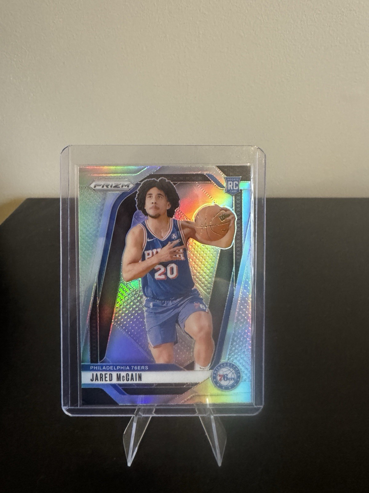 2024-25 Panini Prizm - Jared McCain #222 Silver Prizm (RC)