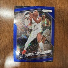 2025 Panini Prizm WNBA Dijonai Carrington Blue Prizm Minnesota Lynx #9