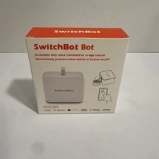 SwitchBot  Bluetooth Smart Switch Button Pusher - New Sealed! Color White