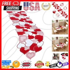 Floral Applique Table Runner 13.5x69 - Perfect for Mother's Day & Engagements