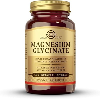 Solgar Magnesiumglycinat, 60 pflanzliche Kapseln