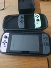Nintendo Switch Bundle 256GB SD 4 Joy Cons Dock Charger Mario Kart Animal Crossi