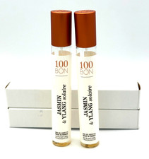 Lot/2 100 Bon Jasmin And Ylang Solaire Tester Eau De Parfum ~ 0.5 oz x 2 ~