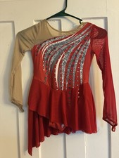 Never worn Child 8 Figure skating Dress/Twirling ice Skating Ice dance