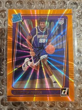 2021-22 Panini Donruss Neemias Queta Orange Laser #206 RC! Kings/Celtics!