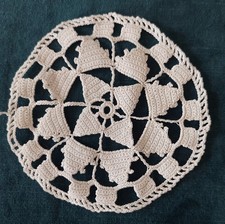 White Cotton Crochet Inlay 9cm