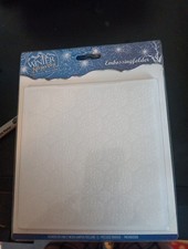 SALE EMBOSSING FOLDER FOR SCRAPBOOKING NEW SEF48 WINTER WONDERLAND 20x20 CM