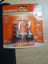 Sylvania H11b Silverstar Ultra High Performance Halogen Headlight 2 Bulbs. Read