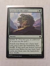 Grow from the Ashes - Foundations - LP - Common - Sorcery - MTG Magic 