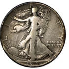 1919-S Walking Liberty Silver Half 50c Fine FN F+ Cleaned
