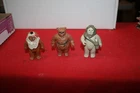 Star Wars Kenner Vintage Last 17 Ewoks, Romba, Lumat, And Paploo MINTY