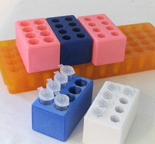 Mini Rack Stand Holder Microcentrifuge Centrifuge 1.5 ml 0.5 ml PCR Tubes Float