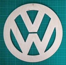 1 x 350mm  Logo Cut in Plywood For Embossed Panels Van Camper T2 T3 T4 T5 T6 