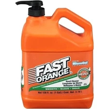 Permatex 25219 Fast Orange Pumice Lotion Hand Cleaners, Citrus, 128 FL OZ