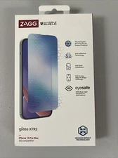New Zagg InvisibleShield Glass XTR2 Screen Protector for Apple iPhone 14 Pro Max