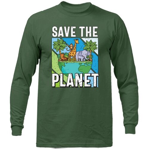 Earth Day Save The Earth Planet Long Sleeve - Picture 6 of 14