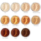 Natural mineral make up face powder foundation bare pure minerals magic coverage