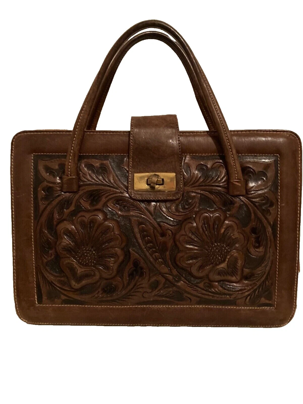 Bolso vintage étnica/campesino