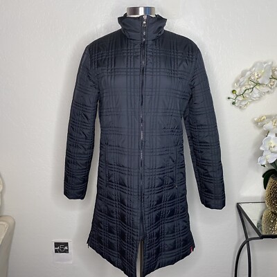 levis Women Outerwear parka Coat in black S