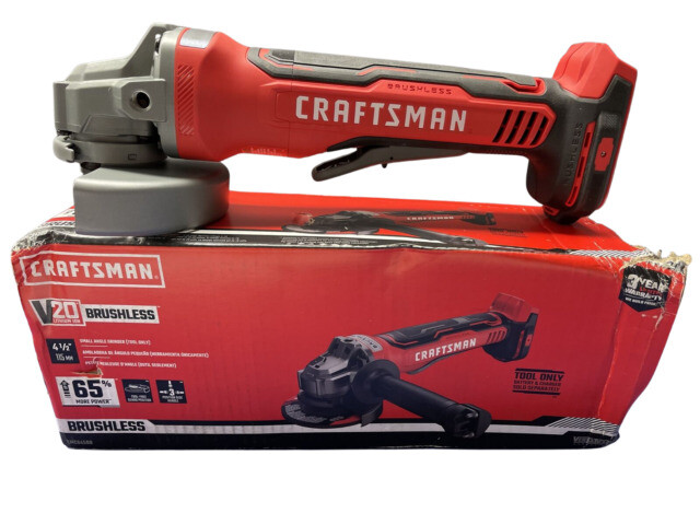 CRAFTSMAN V20* 4-1/2-In. Brushless Small Angle Grinder - CMCG450B