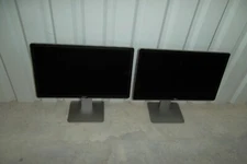 LOT-2 Dell P2214H 22" Wide Monitor FHD 1080p VGA DVI 4-Port USB P2214Hb KW14V 