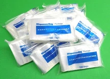 1000 3"x4"  Reloc Zippit Slide Top Lock Bags Clear 2mil Reclosable Baggies 3 x 4