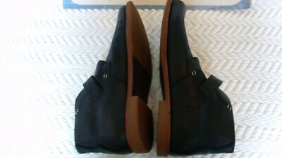 UGG Australia 1003381 Graham Black Leather Monk Strap Boots 