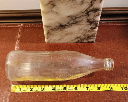 Misshapen Coca-Cola Bottle 16-oz. "XXX9A4" Clear Glass Early 1980's - Picture 18 of 19