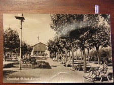 Postkarte Ansichtskarte Mecklenburg Ostseebad Ahlbeck Kurpark Nr.G 41