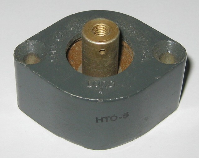 Lord HT05 Vibration Control Isolation Mount w/ Post 5 LB Aluminum