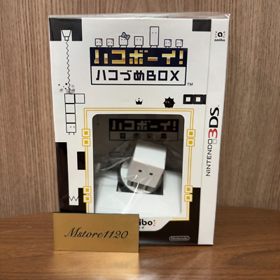 Nintendo 3DS amiibo Box Boy Figure with Game and CD with box Used