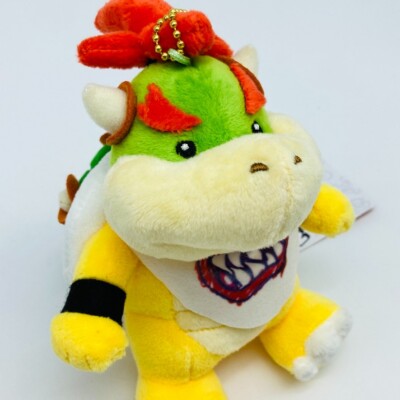 Super Mario Bros Bowser Jr. Plush Keychain Nintendo World