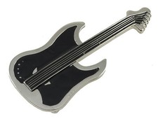 Retro Belt Buckle- Guitar