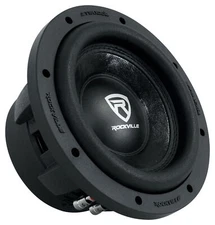Rockville W8K6D4 V2 8" 1400w Peak Car Audio Subwoofer Dual 4-Ohm Sub 350w RMS
