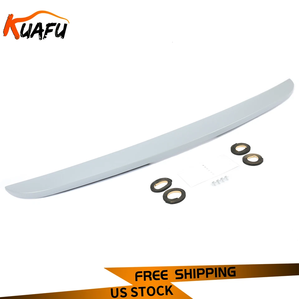 For 1998-2008 Ford Crown Victoria Gray Rear Trunk Spoiler Wing Lip Painted Foto 2 de 4