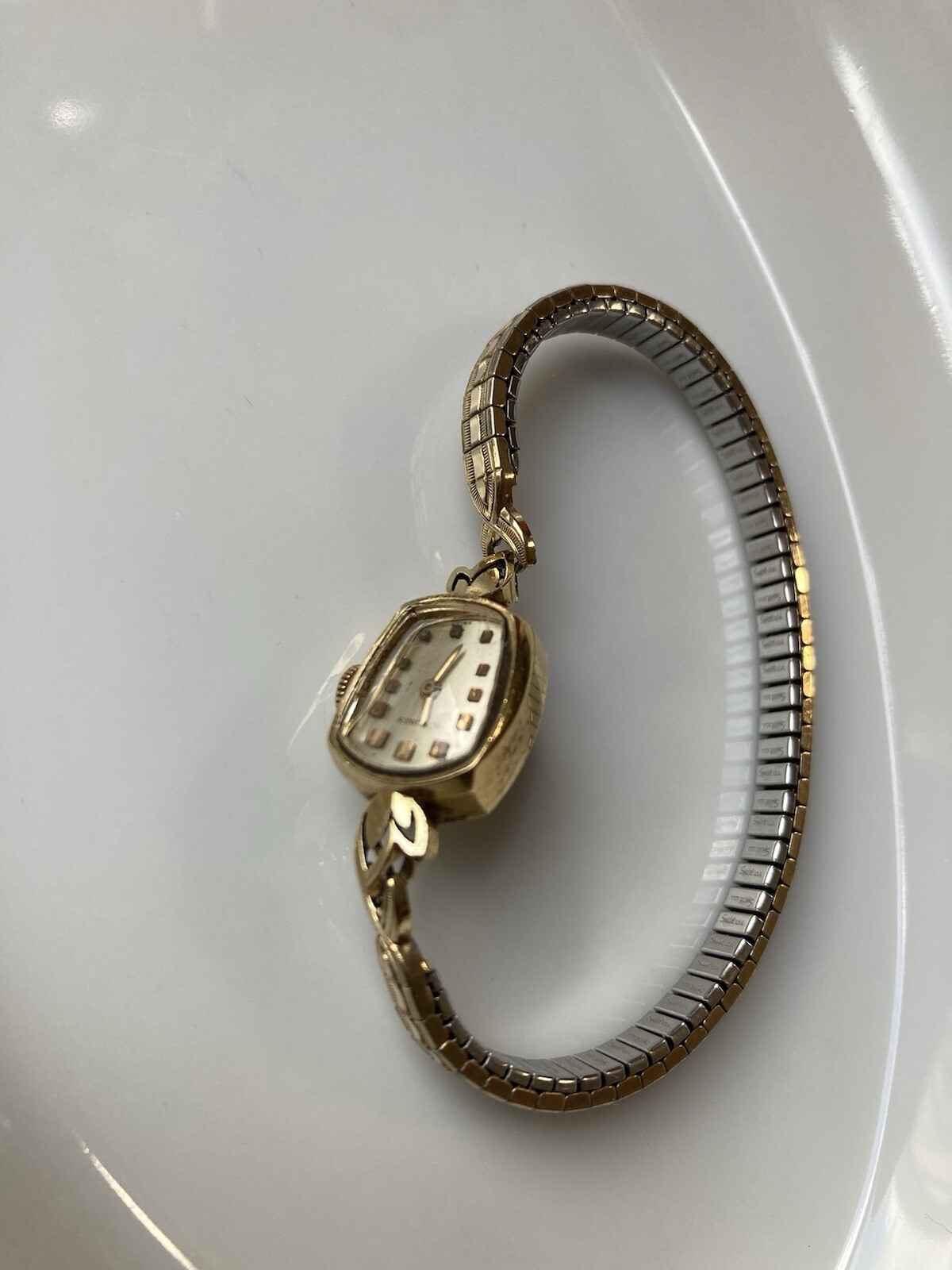 Longines vintage Watch 14k Gold Case With 10k RGP Engraved Swiss Speidel